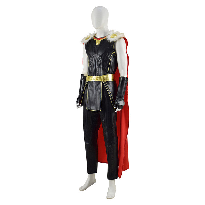 Thor 4: Love and Thunder Cosplay Costume Thor Odinson Black Battle Suit