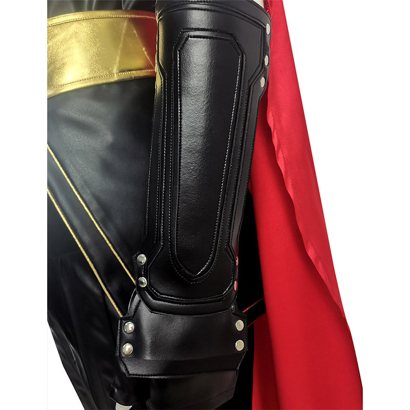 Thor 4: Love and Thunder Cosplay Costume Thor Odinson Black Battle Suit