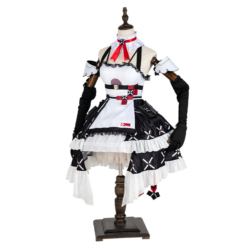 Tower of Fantasy Annabella Cosplay Costume Anime Game Suit Lovely Maid Dress