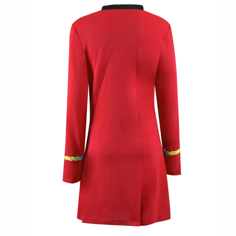 Star Trek Red Dress Classic Deluxe Uhura Dress ACcosplay