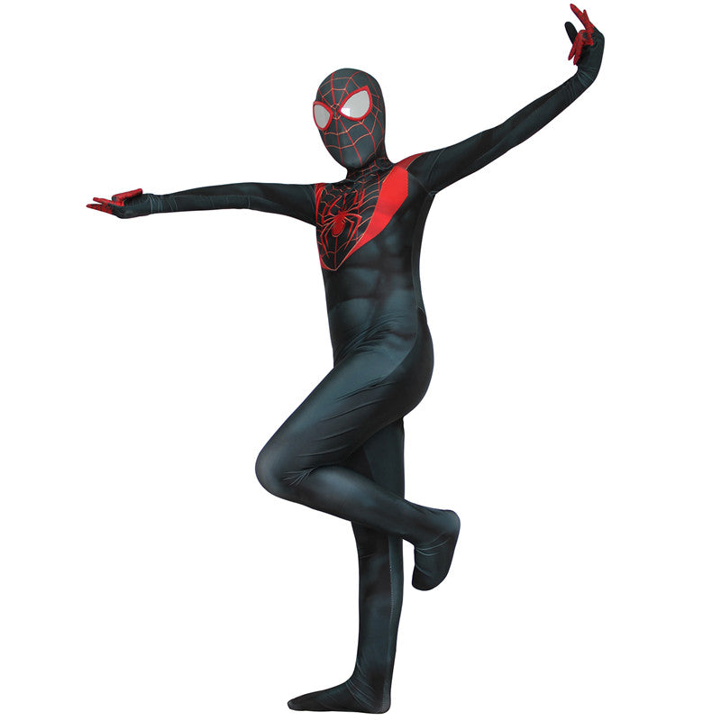 Spider-Man Jumpsuit Miles Morales Bodysuit Cosplay Costume Adult