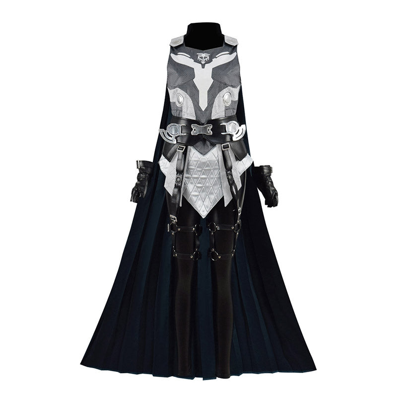 Thor Love and Thunder Valkyrie Costume Female Thor Cosplay Halloween Battle Suit