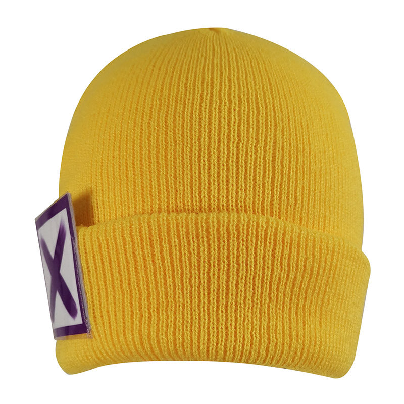 Valorant Killjoy Cosplay Riot Game Knitted Cap Yellow Hat