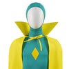Vision Costume Kids WandaVision Cosplay Green Jumpsuit Yellow Cloak For Boy