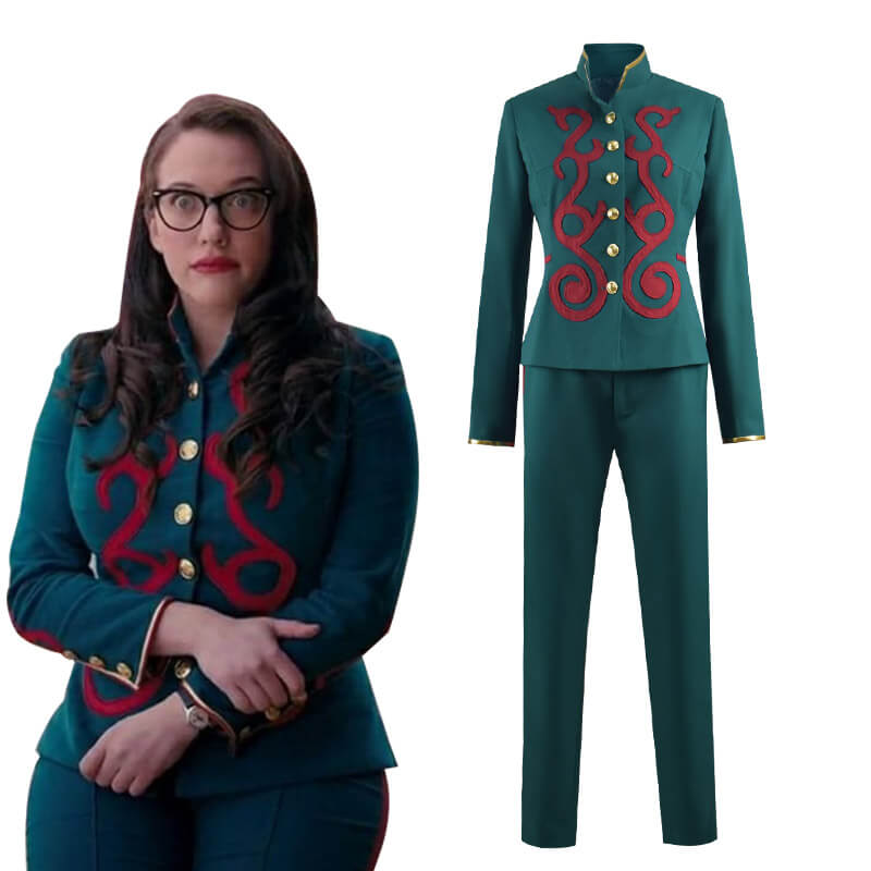 Darcy Lewis Outfit WandaVision Cosplay Costume Uniform ACcosplay