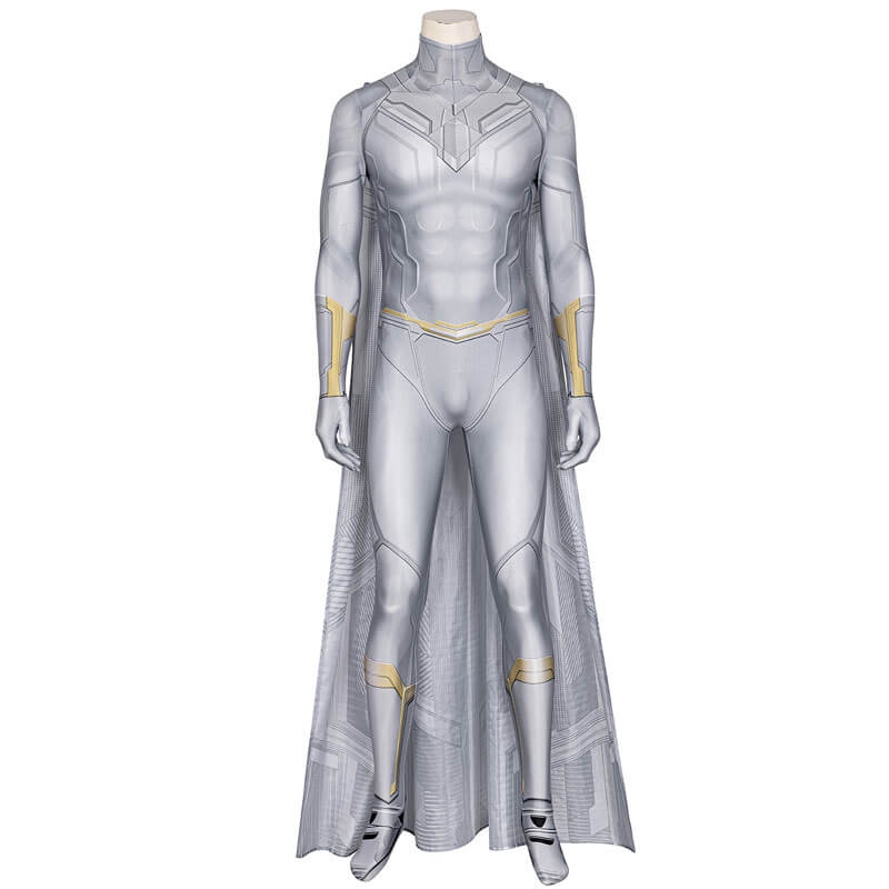 WandaVision Costume White Vision Cosplay Costume Superhero Suit