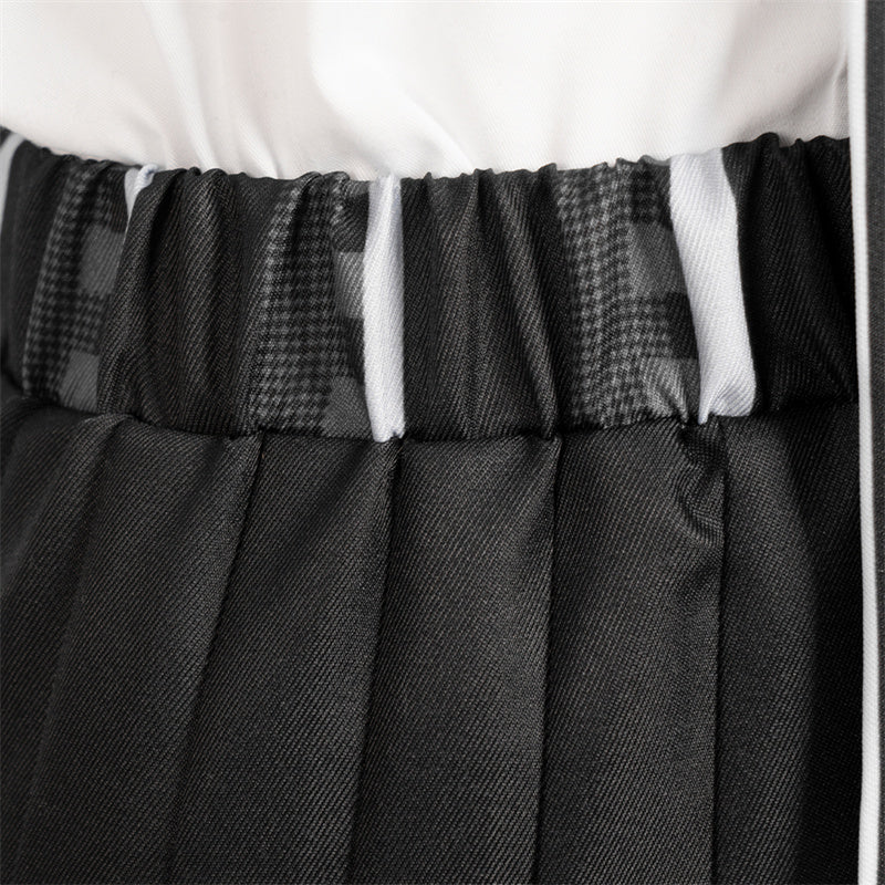 Wednesday Addams Costume The Addams Family Wednesday Cosplay Black School Uniform Halloween Outfit