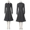 Wednesday Addams Cosplay The Addams Family Costume Black Gothic Dress