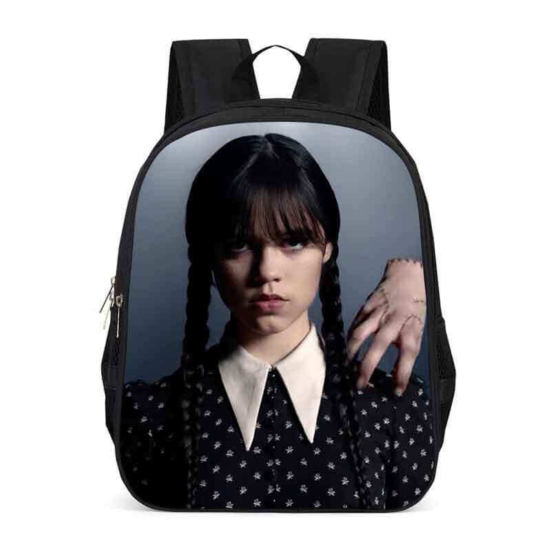 Wednesday Backpack for School for Boys Girls Wednesday Addmas Dance School Bag ACcosplay