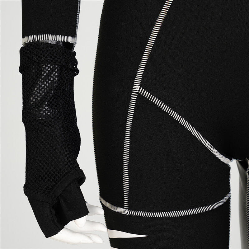 Wednesday Addams Cat Costume Wednesday Cat Suit Wednesday 2022 Cosplay Wig Costume ACcosplay