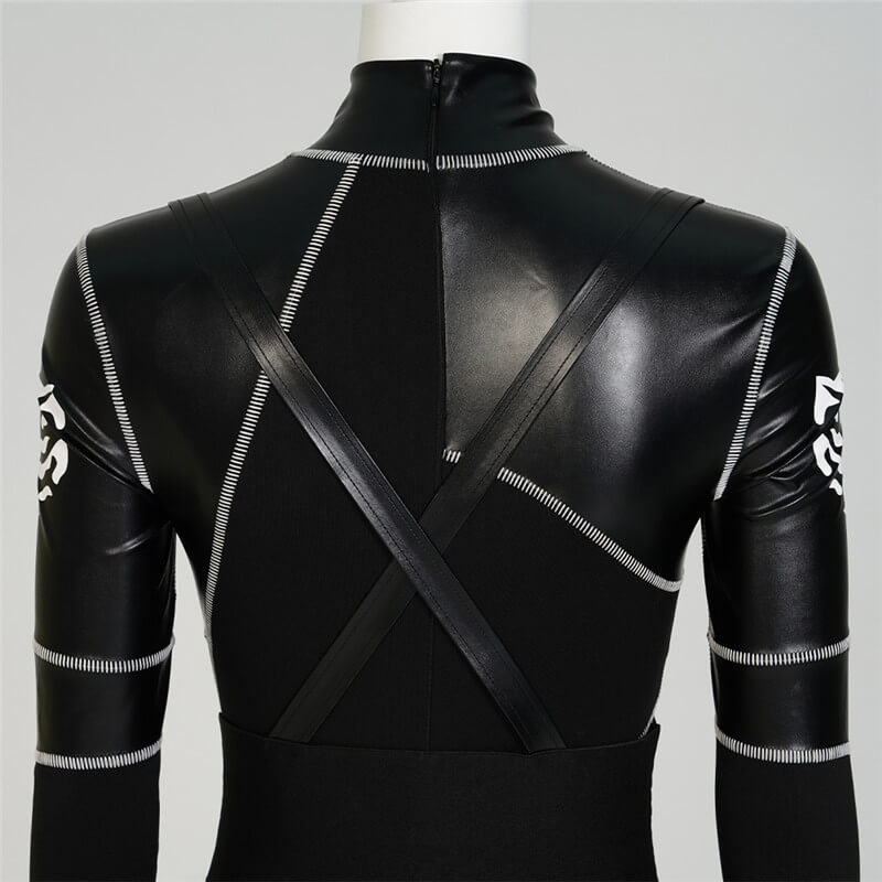 Wednesday Addams Cat Costume Wednesday Cat Suit Wednesday 2022 Cosplay Wig Costume ACcosplay