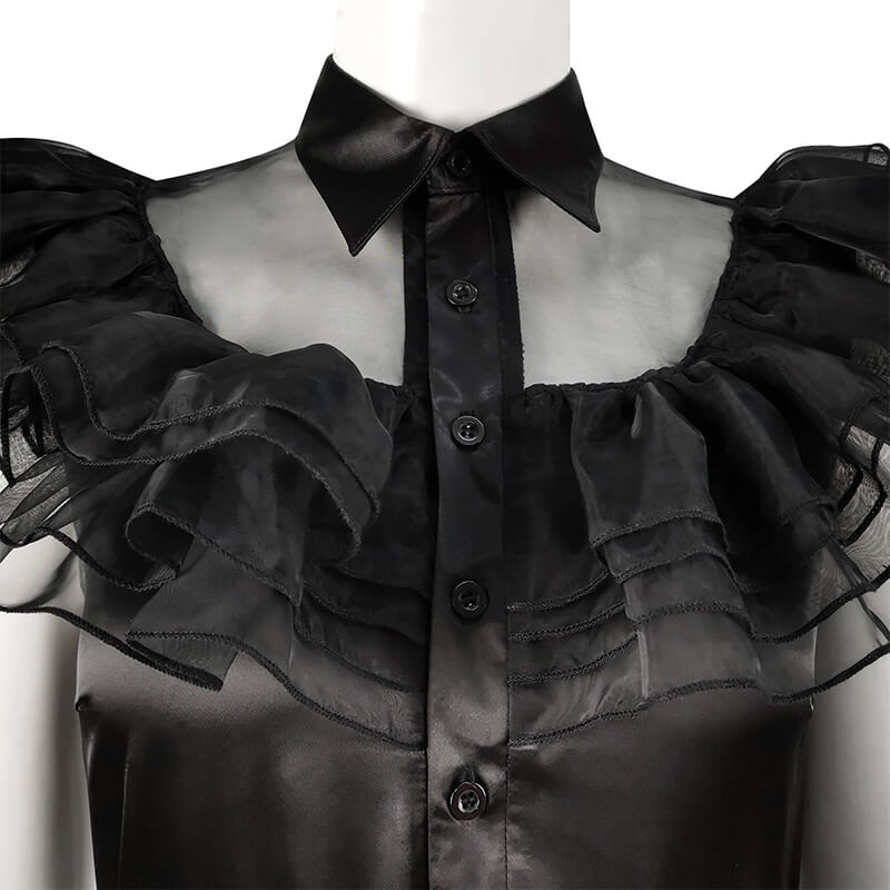Wednesday Dress 2022 Wednesday Addams Black Dress Wednesday Dance Dress Cosplay Costumes