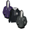 The Addams Family Cosplay Wednesday Addams Hoodie Costume Pullover Jacket