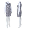 Wednesday Short Coat Wednesday Addams Plaid Dress Baseball Uniform Cosplay Costume Halloween Outfit
