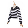 2022 Wednesday Stripe Shirt Wednesday Addams Shirt Cosplay Costumes Halloween Party Suit