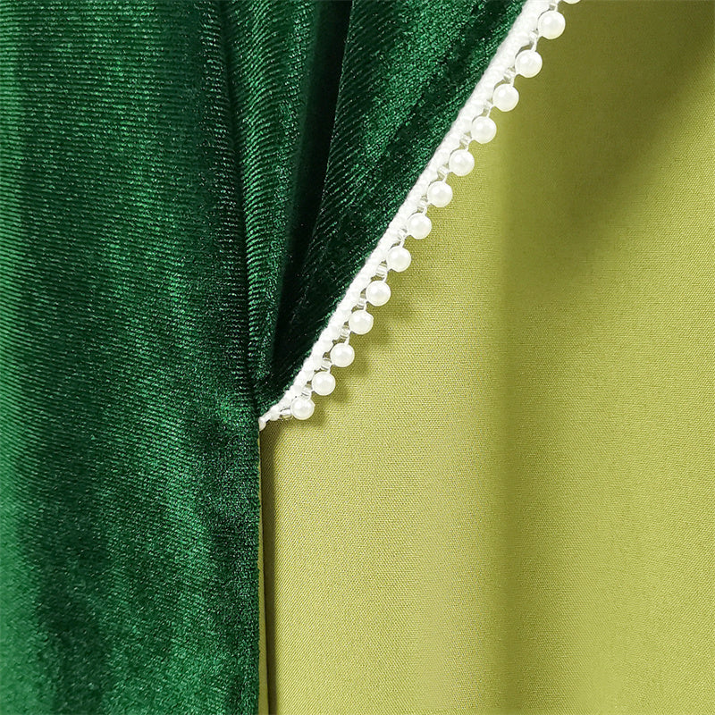 2022 Hocus Pocus 2 Winifred Sanderson Cosplay Costume Green Dress Halloween Suit, L 2022 Hocus Pocus 2 Winifred Sanderson Cosplay Costume Green Dress Halloween Suit, L