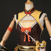 Genshin Impact Xiangling Cosplay Costume Game Mǎo Xiānglíng Dress Halloween Party Outfit