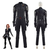 Black Widow Cosplay Yelena Belova Costume Black Vest Component Bodysuit Halloween Outfit