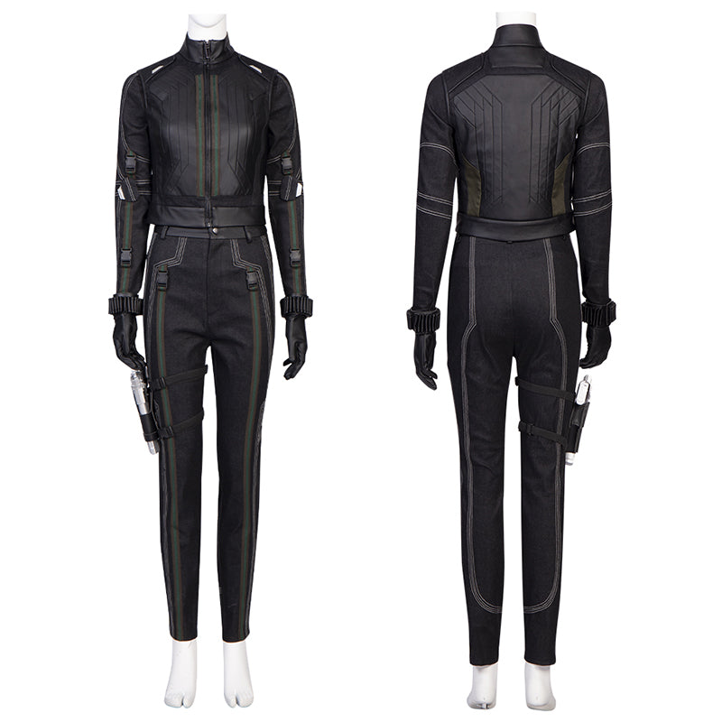 Black Widow And Hawkeye Costumes Yelena Belova Costume Second Generation Black Suit