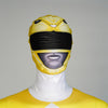2023 Power Rangers Yellow Ranger Cosplay Costume Saber Tiger Boy Jumpsuit