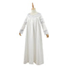 The Rings of Power Season 1 Young Galadriel Cosplay Costume Elf Princess White Dress