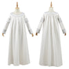 The Rings of Power Season 1 Young Galadriel Cosplay Costume Elf Princess White Dress